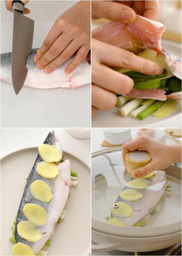 Easy Chinese Steamed Fish - Khin's Kitchen