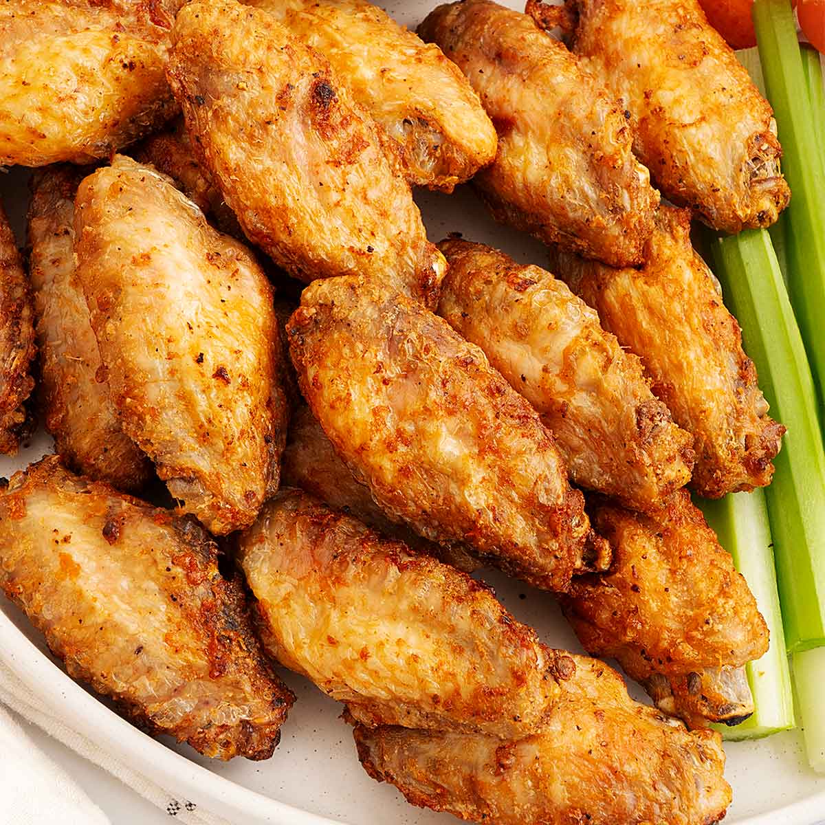 Air Fryer Crispy Chicken Wings - Khin's Kitchen