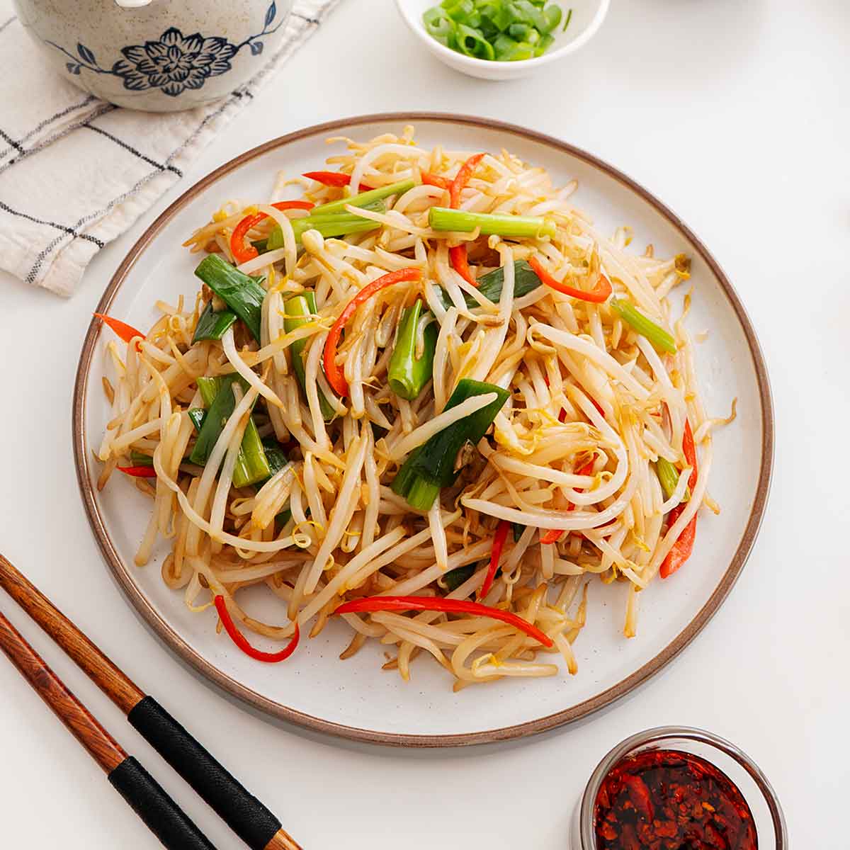 Bean Sprout Stir Fry