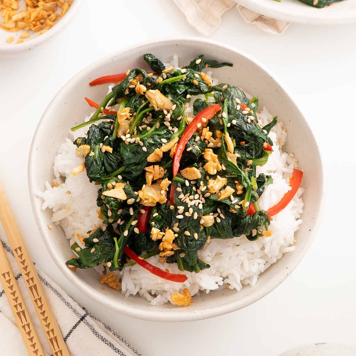 Spinach Stir Fry-image